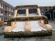 Outdoor Inflatable Sports Games , Boot Camp Inflatable Obstacle Course supplier