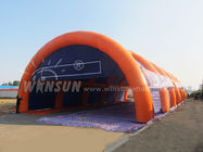 Giant PVC Inflatable Lawn Tent For Exhibition / Job Fair 30x15x7.5m supplier