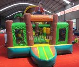 Pirate Inflatable Bounce House With Slide For Large Playgrounds / Leisure Center supplier