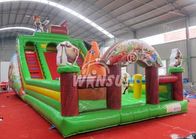 Boonie Bears Themed Big Blow Up Slide , Children'S Inflatable Slides supplier