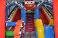 McQueen Inflatable Dry Slide For Adults / Children Customized Size Available supplier
