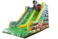 Amusement Park Toddler Inflatable Slide , Paw Patrol Theme Blow Up Slide supplier