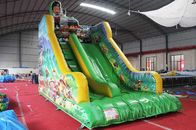 Amusement Park Toddler Inflatable Slide , Paw Patrol Theme Blow Up Slide supplier