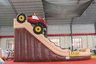 Monster Truck Big Inflatable Slide PVC Material Made For Kids / Adults supplier