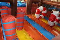 Water Resistant Massive Inflatable Dry Slide Shark Themed 12x4x6.5m supplier