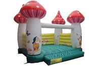 Mushroom Style Kids Blow Up Bounce House Customized Size Accepted supplier