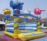 Elephant Castle Inflatable Bounce House Non Toxic For Children supplier