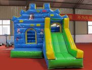 Customized Size Inflatable Princess Bounce House , Kids Blow Up Jumpers supplier