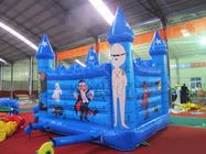 Dracula And Frankenstein Inflatable Bounce House For Pre - School supplier