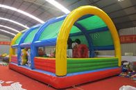Large City Bounce Jumpers With Tent Fire Retardant Environmental Friendly supplier