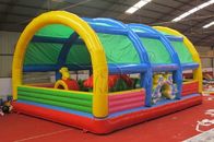 Large City Bounce Jumpers With Tent Fire Retardant Environmental Friendly supplier