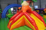 Luntik And His Friends Inflatable Toddler Playground / Amusement Park With Slide supplier
