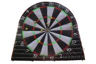0.9mm PVC Inflatable Sports Games / Football Dartboard Customized Size Accepted supplier