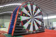 0.9mm PVC Inflatable Sports Games / Football Dartboard Customized Size Accepted supplier