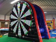 Two Sides Inflatable Sports Games / Soccer Dart Board For Large Playground supplier