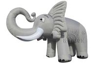Fire Retardant Inflatable Elephant  , PVC Inflatable Advertising Products supplier