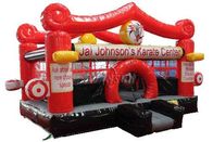 Custom Logo Inflatable Bounce House Karate Center WSC-252 PVC Material supplier