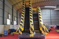 Lead Free Inflatable Outdoor Games High Altitude Platform Jumping Game supplier