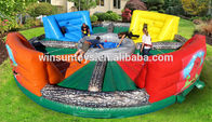 Customized Size Inflatable Carnival Games Interactive Hippo Ball Games supplier