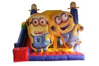 Durable Pvc Material Inflatable Bounce House Minions Series Theme Wsc-324 supplier