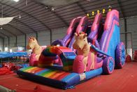 Pvc Material Large Inflatable Slide Display Custom Slide For Adults En14960 supplier
