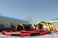 Pvc Material Inflatable Sports Games Inflatable Sports Arena With Tunnel For Adults supplier