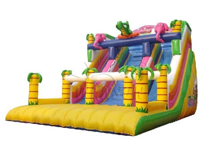 Durable Large Inflatable Slide WSS-102 CE UL EN14960 Certificated supplier