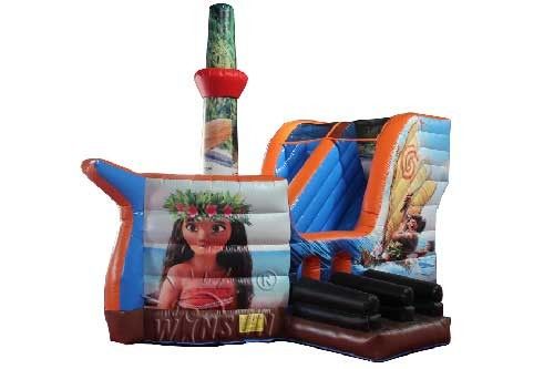 Ship Style Inflatable Dry Slide , Waterproof PVC Large Blow Up Slide supplier