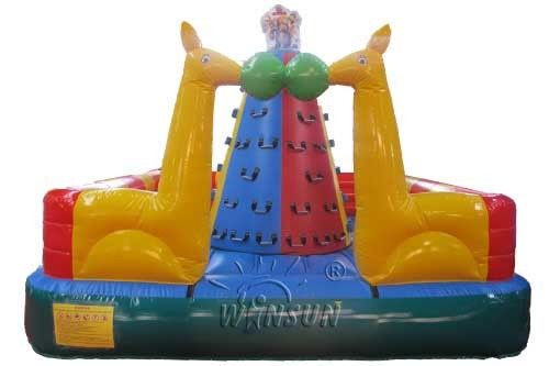 Three Layers PVC Inflatable Climbing Mountain For Pre - School / Kindergarten supplier