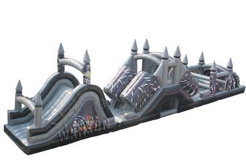 Star Wars Themed Inflatable Sports Games / Blow Up Race Track Water Resistant supplier