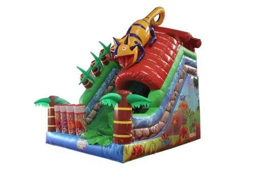 Forest Animal Theme Large Inflatable Slide Inflatable Lizard Slide Wss-257 supplier
