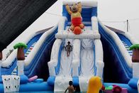 Boonie Bear Commercial Inflatable Water Park , Blow Up Water Playground supplier