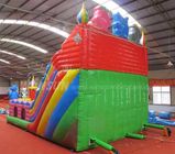 Animal Large Inflatable Slide For Adults / Children 0.9mm PVC Material Made supplier