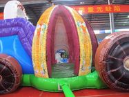Beautiful Commercial Inflatable Water Slides , Carriage Style Blow Up Water Slide supplier