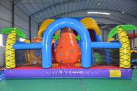 Jungle Theme Commercial Inflatable Water Slides Custom Size Acceptable supplier