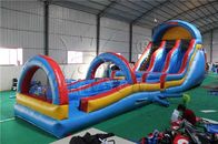 0.9mm PVC Tarpaulin Inflatable Water Slip And Slide 14.6x3.7x6.1m supplier
