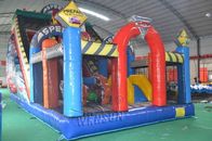 McQueen Inflatable Dry Slide For Adults / Children Customized Size Available supplier