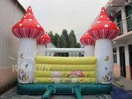 Mushroom Style Kids Blow Up Bounce House Customized Size Accepted supplier