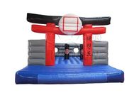 Karate Kids Inflatable Bounce House For Kindergarten / Home Yard supplier