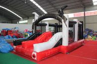 3 Layers PVC Material Blow Up Houses For Birthday Parties Goat Themed supplier