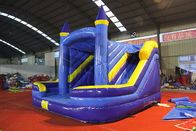 Large Commercial Inflatable Bounce House With Double Slide Water Resistant supplier