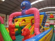 Octopus Theme Inflatable Fun City With Air Blower And Repair Kits supplier