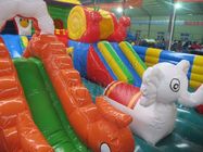 Animal Inflatable Fun City 10x6m For Amusement Park / Leisure Center supplier
