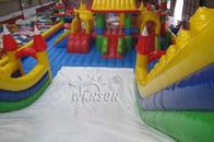 Giant Tiger Commercial Inflatable Bouncer And Slide For Children 18x10m supplier