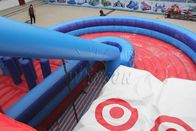 U - Shape Giant Inflatable Outdoor Games , Rugged Warrior Challenge 180 Degree supplier