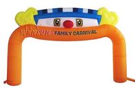 Clown Themed Inflatable Welcome Arch For Outdoor Family Carnival supplier