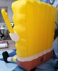 SpongBob Advertising Inflatables With Air Blower And Repair Kits supplier