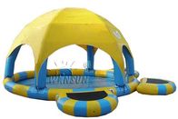 Three - Layer PVC Large Inflatable Swimming Pool Non Toxic For Water Parks supplier