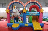 Unicorn Magic Inflatable Bounce House PVC Material 5 X 5 X 4m CE Standard supplier
