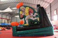 Waterproof Inflatable Sports Games Air Constant Basketball Toss Games Eco - Friendly supplier